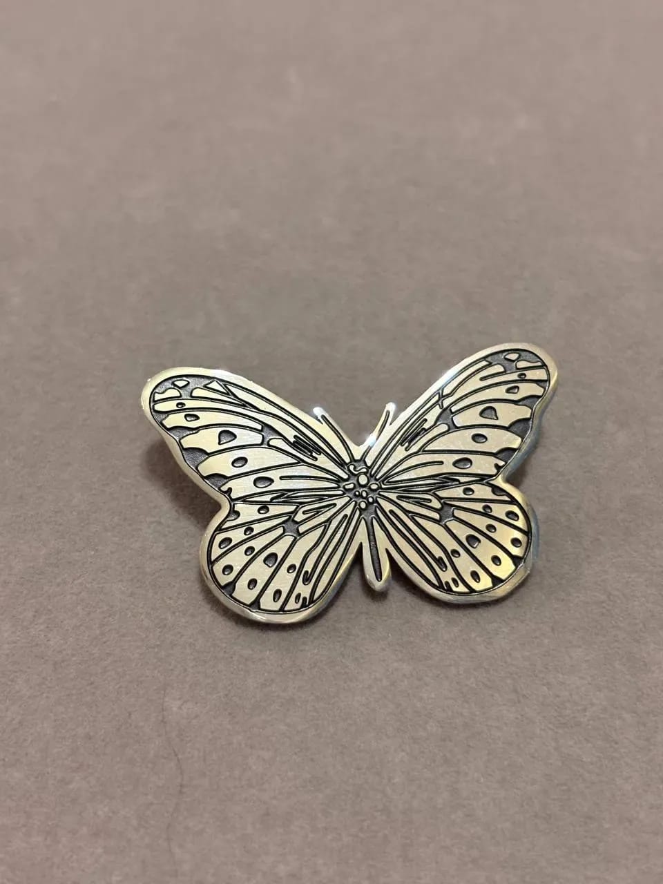 Silver Butterfly Brooch — Brooches, photo 2 of 2
