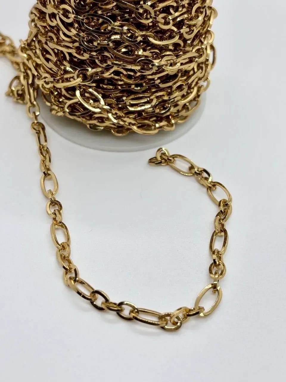 Golden Link Necklace — Handmade Necklaces