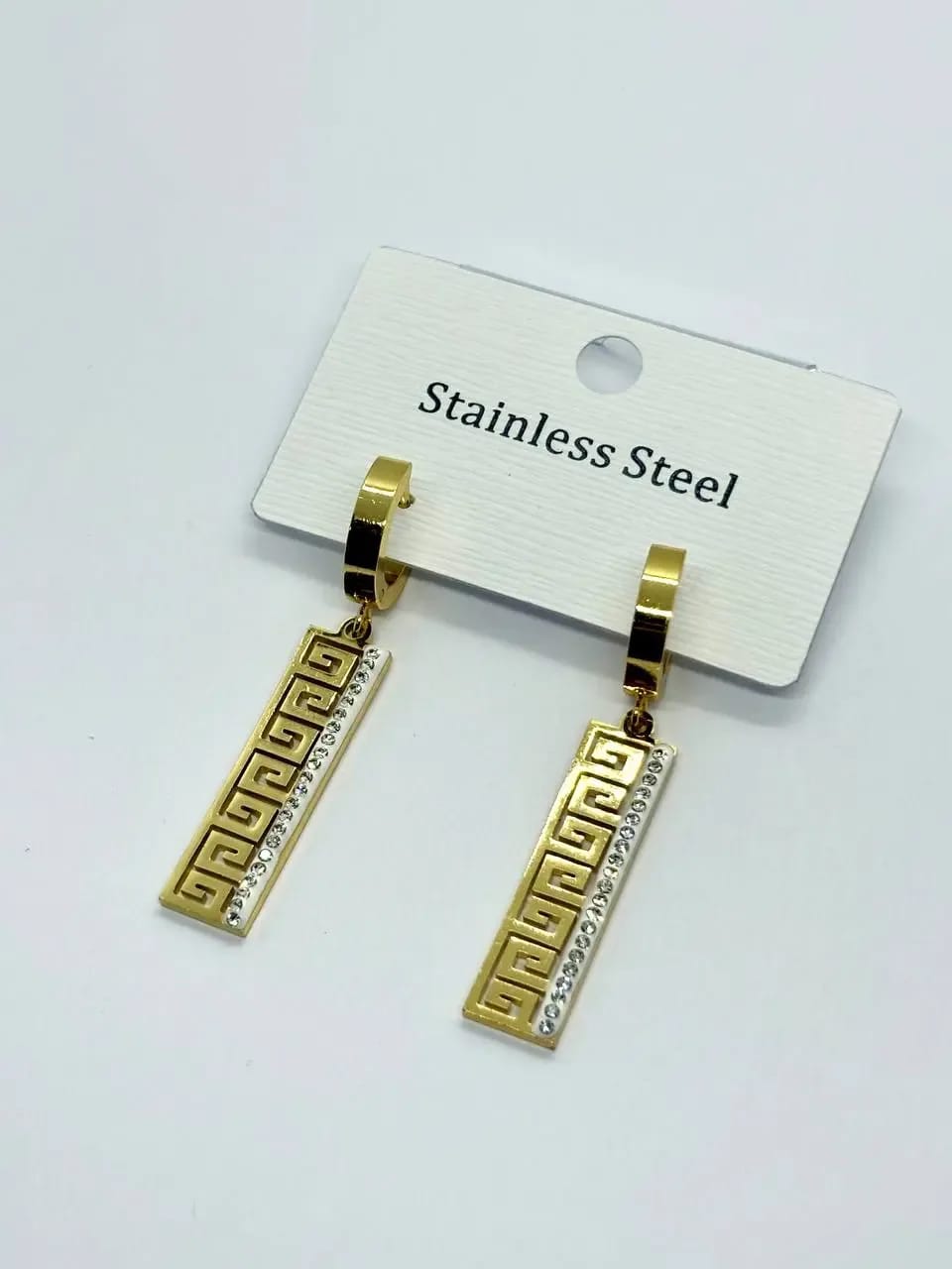Golden Greek Earrings — Earrings