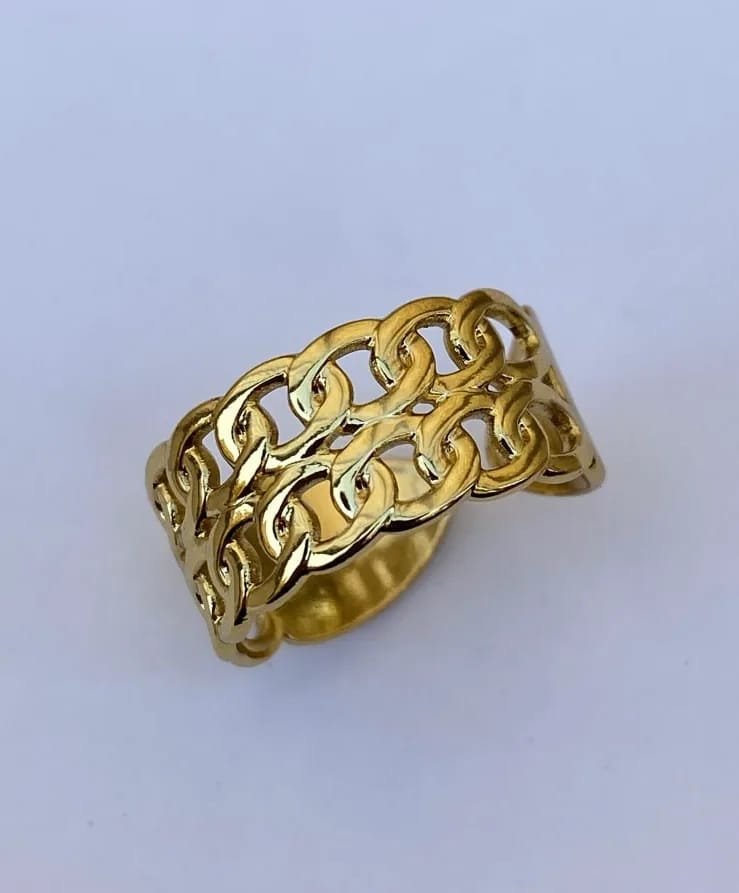 Golden Link Ring — Rings, photo 1 of 2