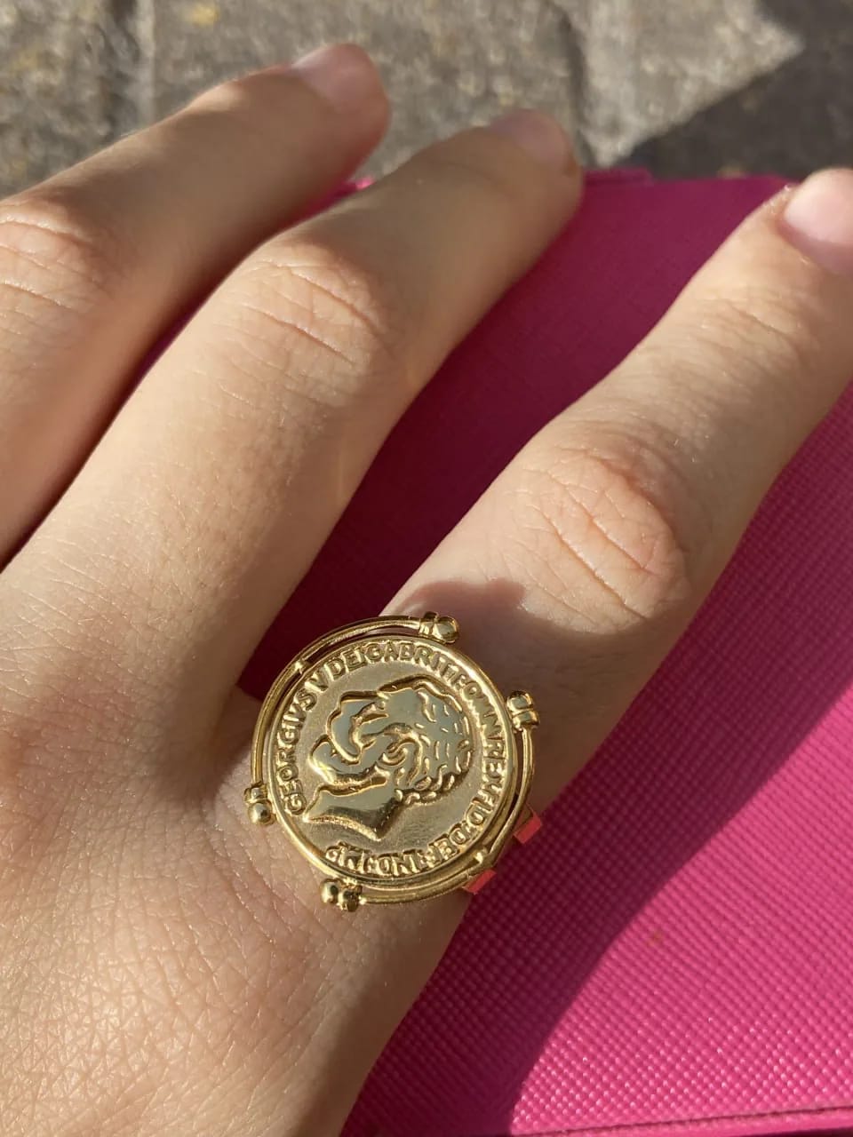 Golden Coin Ring — Rings, photo 2 of 2