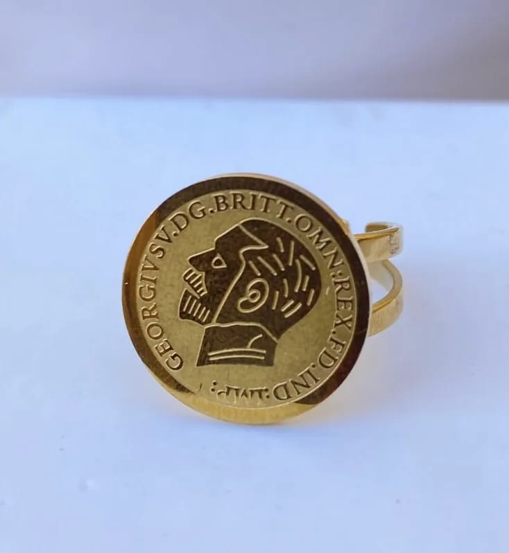 Portrait Coin Ring — Rings, photo 1 of 2