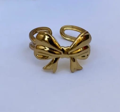 Golden Bow Ring — Rings, photo 1 of 2