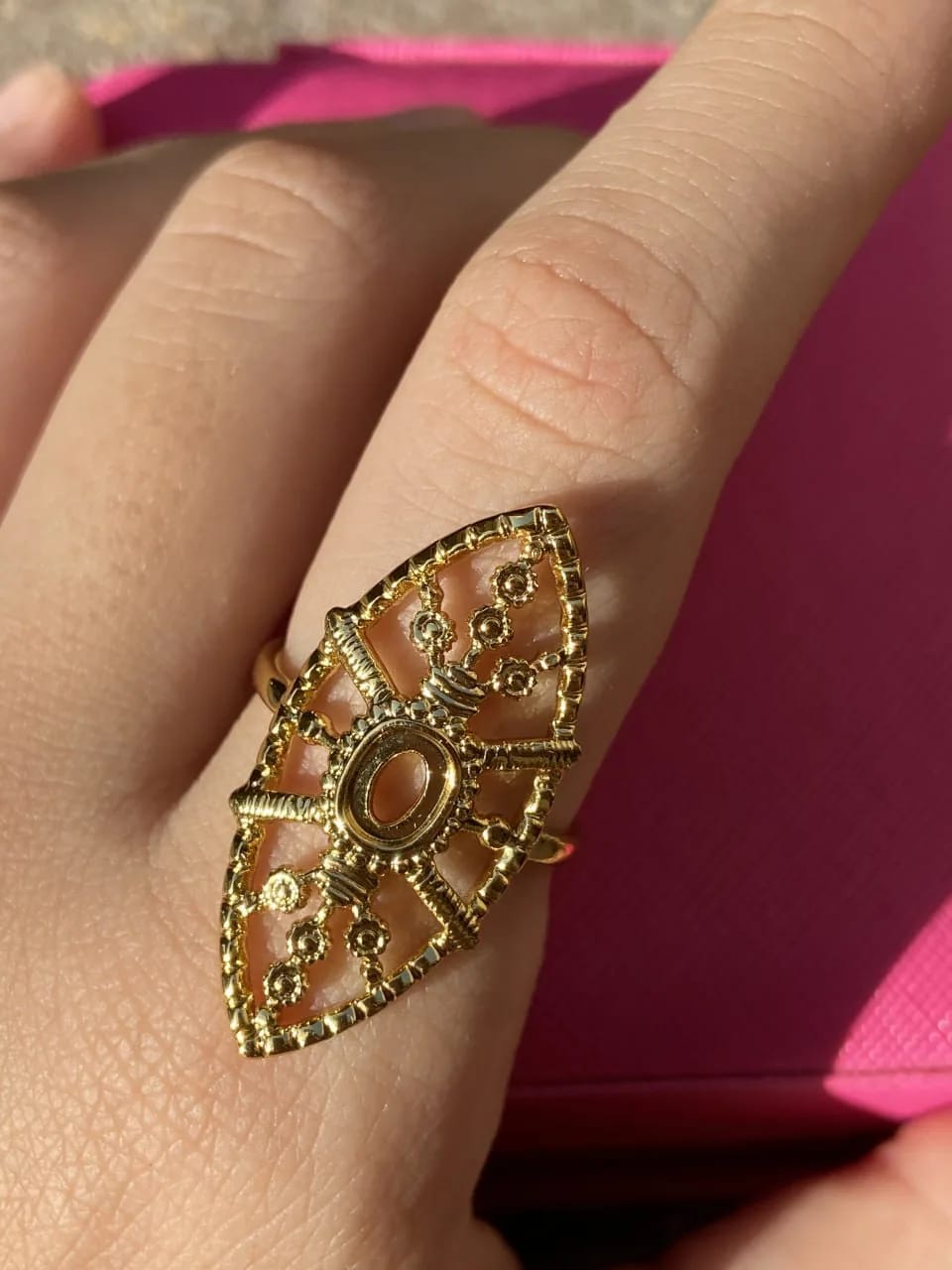 Filigree Marquise Ring — Rings, photo 2 of 2