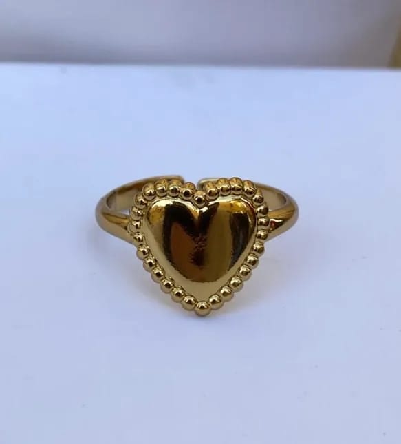 Golden Heart Ring — Rings, photo 1 of 2