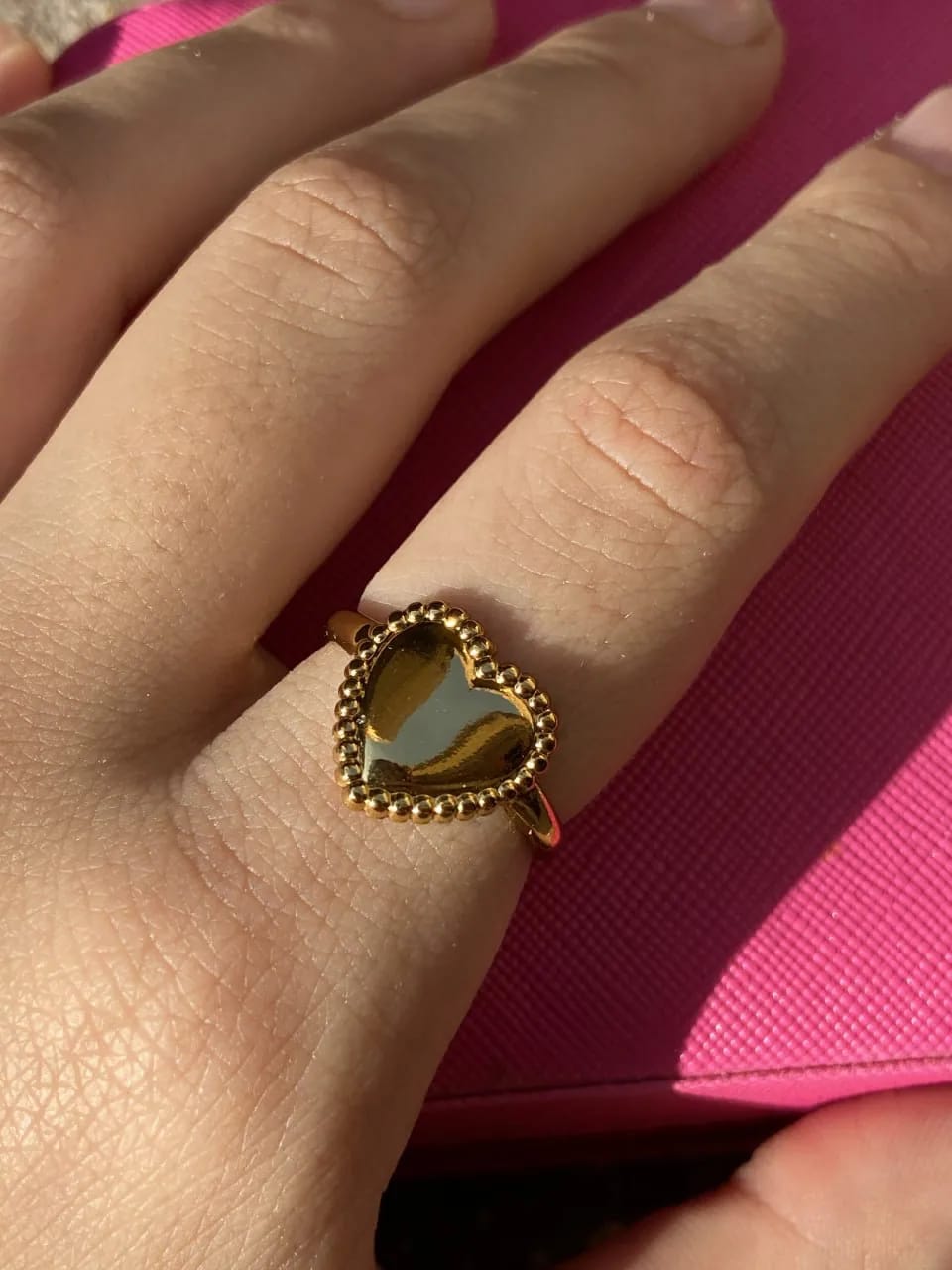 Golden Heart Ring — Rings, photo 2 of 2