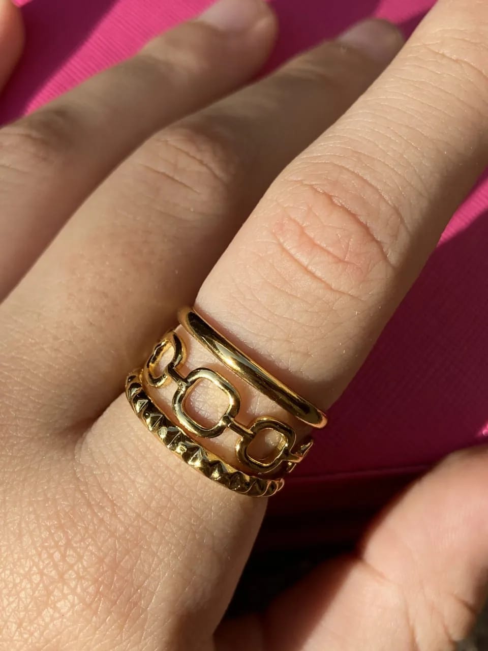 Layered Link Ring — Rings, photo 2 of 2