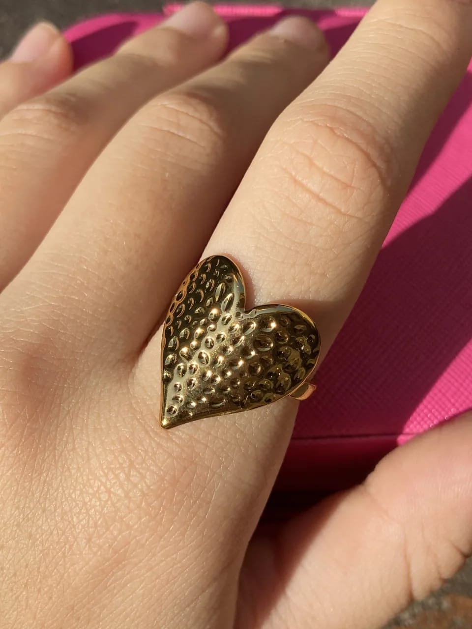 Hammered Heart Ring — Rings, photo 2 of 2