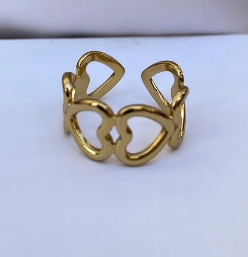Linked Hearts Ring — Rings, photo 1 of 2