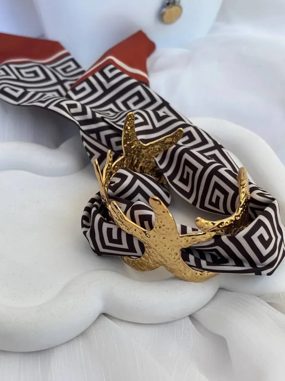 Starfish Scarf Bangle — Bangles