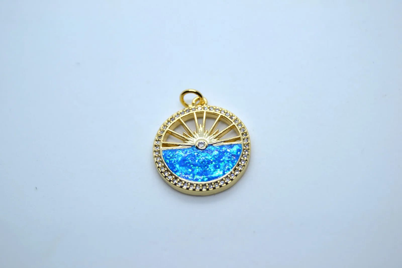 Sea Sunset Charm — Handmade Charms