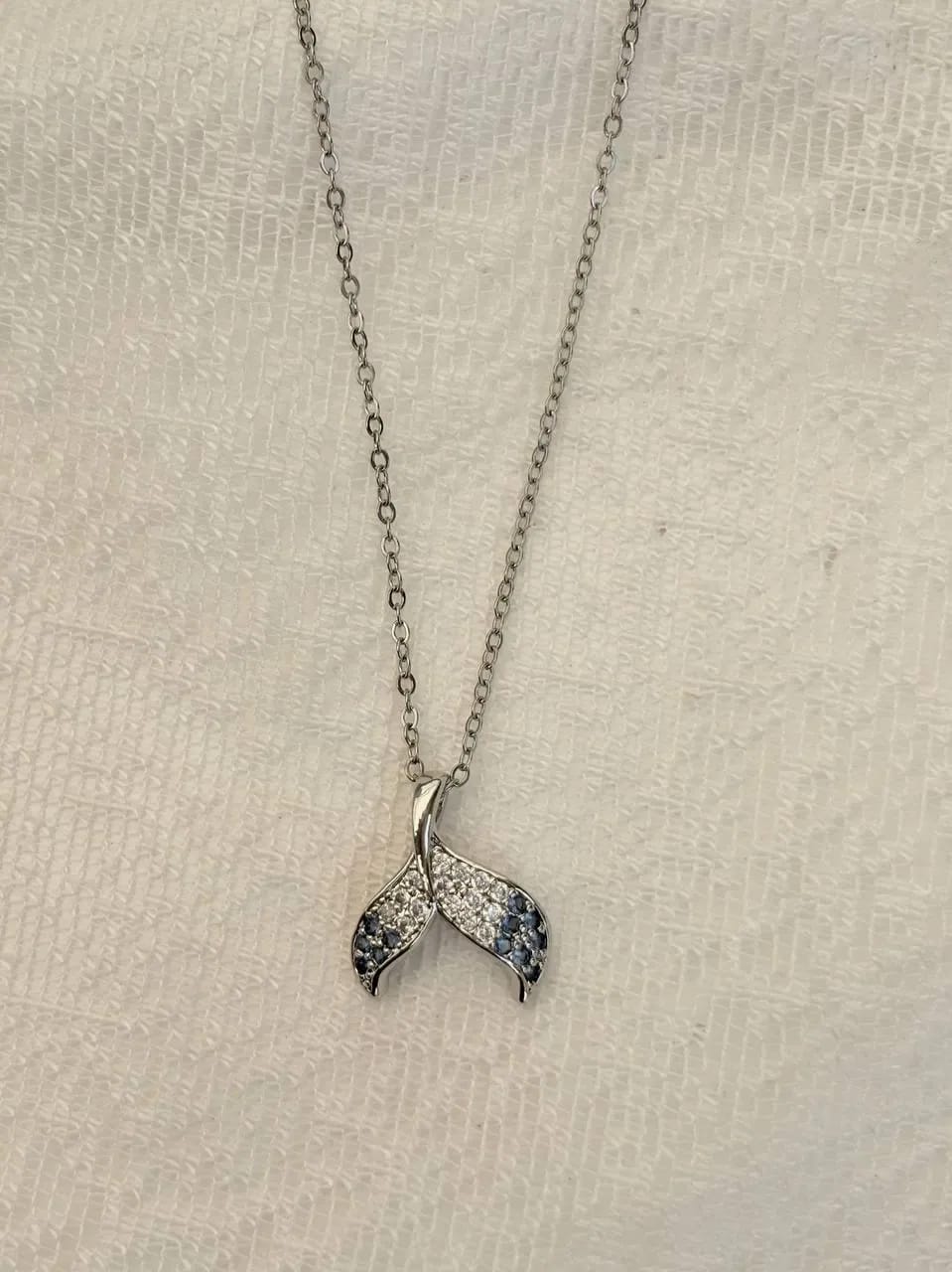 Silver Tail Necklace — Necklaces