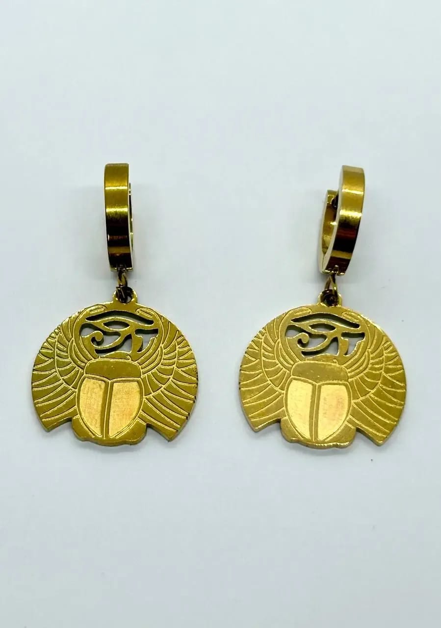 Winged Scarab Earrings — Earrings, photo 1 of 2