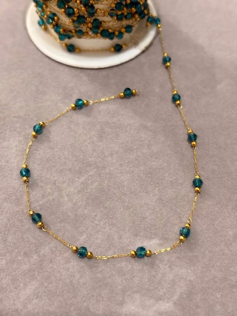 Tiny Crystal Necklace — Handmade Necklaces
