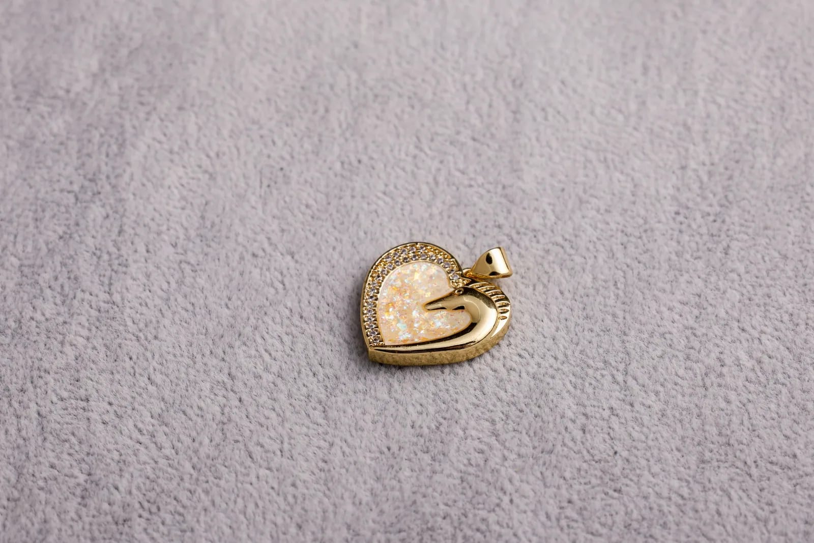 White Horse Charm — Handmade Charms