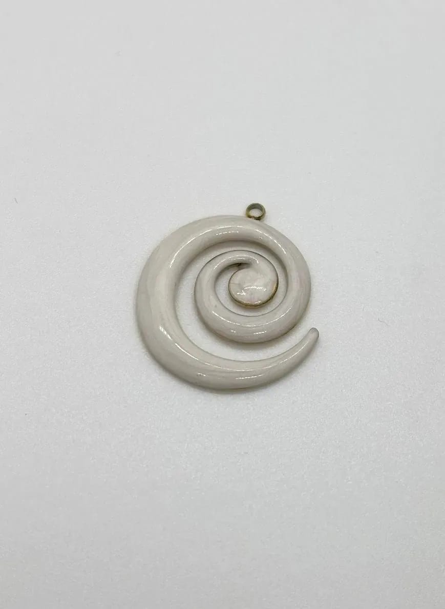 White Moana Charm — Handmade Charms