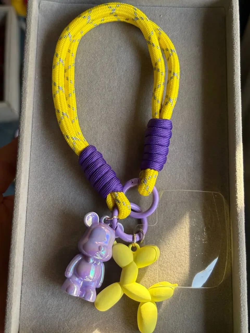 Yellow Purple Phone Holder — Phone Holders